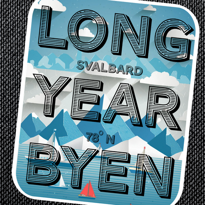 Longyearbyen Sea Sticker